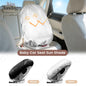 Universal Infant Car  Seat Sun Shade, Covers UV Rays & Reduces Heat for Safer, Cooler Rides — Silver