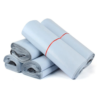 50pcs/Package White Express Bag Courier Envelope Storage Bags Mail Bag Mailing Bags Self Adhesive Seal Plastic Packagin