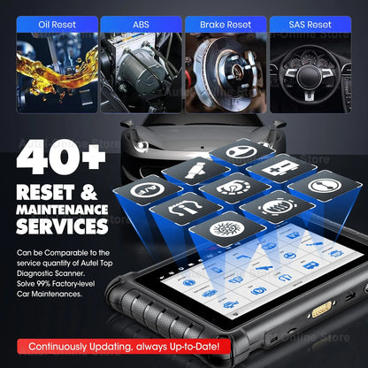 Autel MaxiCheck MX900 Automotivo Diagnostic Tool MK900 CAN FD/DoIP Bi-directional OBD2 Scanner Tools Upgraded of MX808S MK808S
