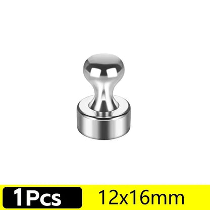 50/1Pcs Metal Strong Magnetic Pushpins Magnets Pin Whiteboard Fridge Thumbtack Power Magnet Sheets Push Pins for Office School