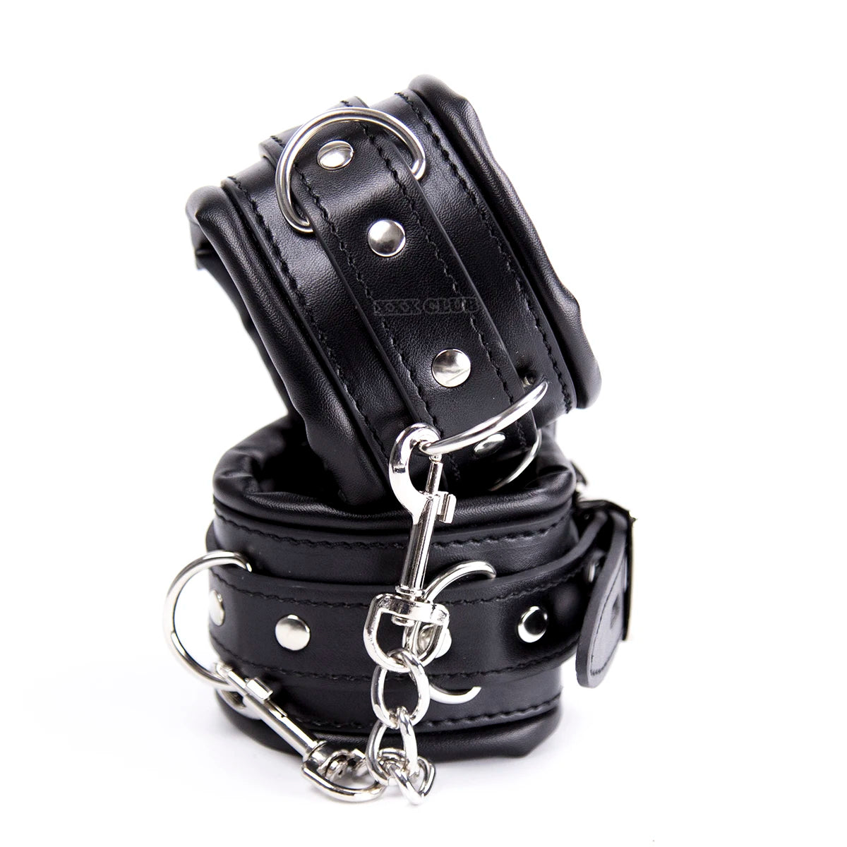 Thierry 3Pcs Soft Bondage Restraints Handcuffs Collar Wrist Ankle Cuffs for Fetish Erotic BDSM Adult Games Couple Sex Product