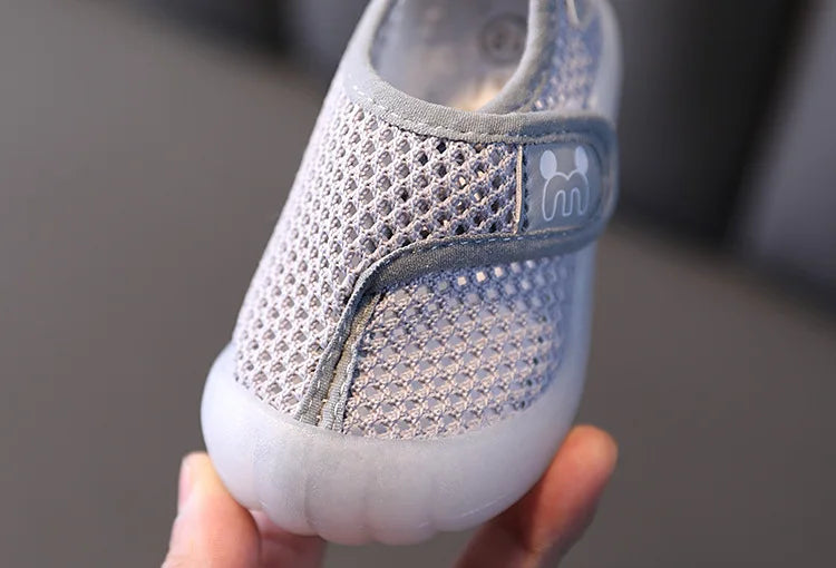 Baby Casual Shoes Toddler Boy First Walkers Summer Girls Mesh Breathable Tenis Sport Shoes 0-3 Years Kids Infant Shoes Prewalker