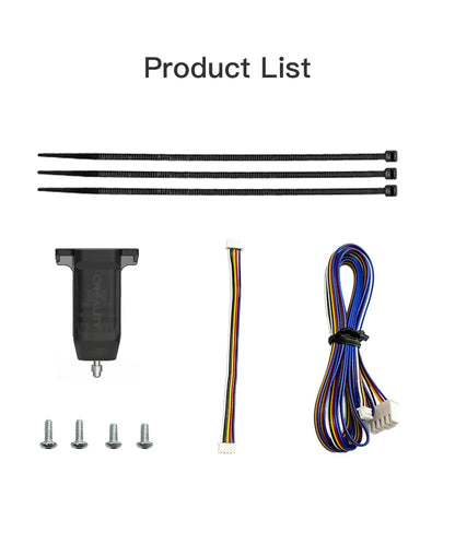 CREALITY Original CR Touch Kit Auto Leveling Upgrade 32 Bit Sensor 3D Printer for Ender 3 V2/3 Pro/Ender 5/CR-10 Without Bracket
