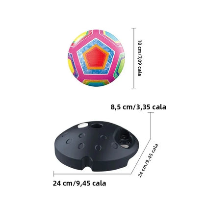 Football Rebound Training Set Kids Sports Toys Outdoor Exercise Parent-child Interaction Soccer Ball Bouncing Rebounding Rope Ship from Germany Fast Delivery