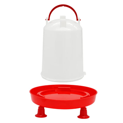 1Pc 1.5kg/3L Poultry Automatic Drinker Bucket Chicken Feeder Barrel Water Bucket Quail Drinking Farm Chicken Coop Water Supply