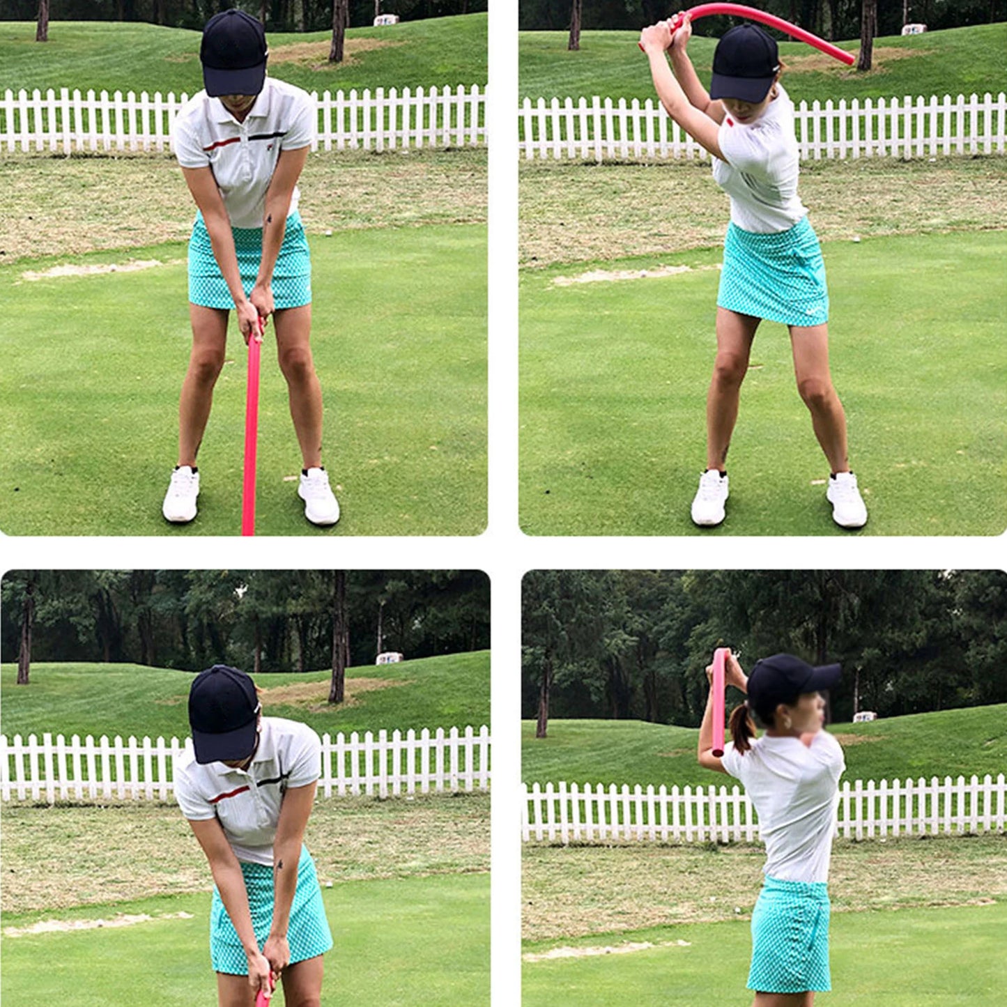 Solf Golf Multi-functional Swing Aid Power Stick Swing Trainer Soft Baton Training Power Whip Foam Swing Stick