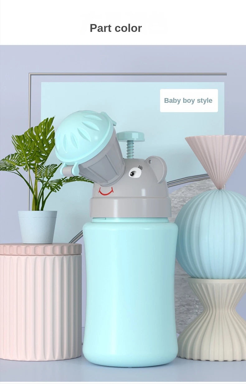 Portable Baby Hygienic Toilet Urinal For Boys Girls, Outdoor Car Travel Leak-Proof Potty, Children's Convenient Training Toilet