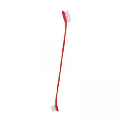 Soft Toothbrush Small Head Pet Tooth Brush Double Ended Gentle Gum Care for Dogs and Cats Travel Use