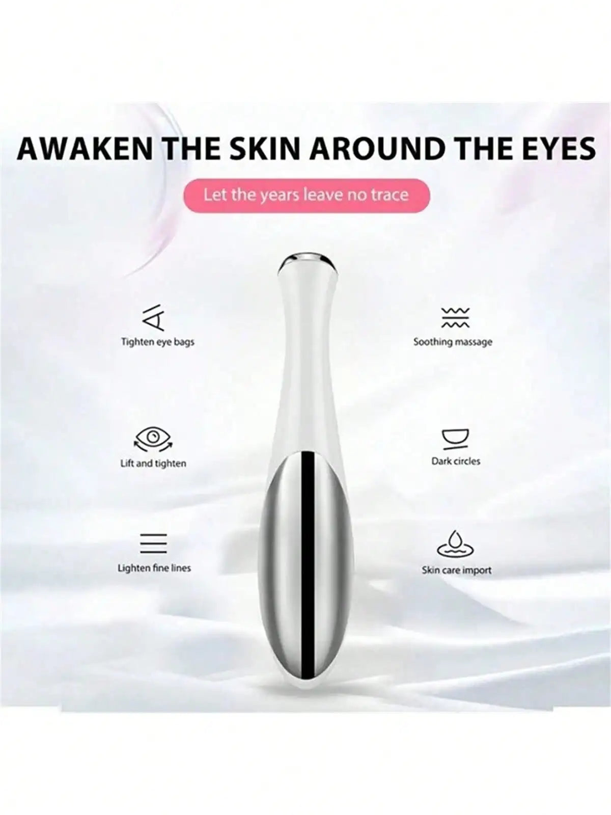 2026Electric Eye Massager Vibration Wrinkle Anti-Ageing Eye Massage Dark Circle Removal Beauty Face Eye Care Pen