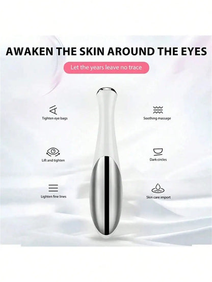 2026Electric Eye Massager Vibration Wrinkle Anti-Ageing Eye Massage Dark Circle Removal Beauty Face Eye Care Pen