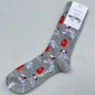 Happy Socks Men's Mid-tube Socks Four Seasons Pure Cotton Classic Socks SIZE 41-46