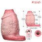 FAAK Silicone Penis Sleeve Ring Realistic Hollow Dildo Size S M Dildo Sheath Delay Ejaculating Cock Enlarger Sex Toys For Men