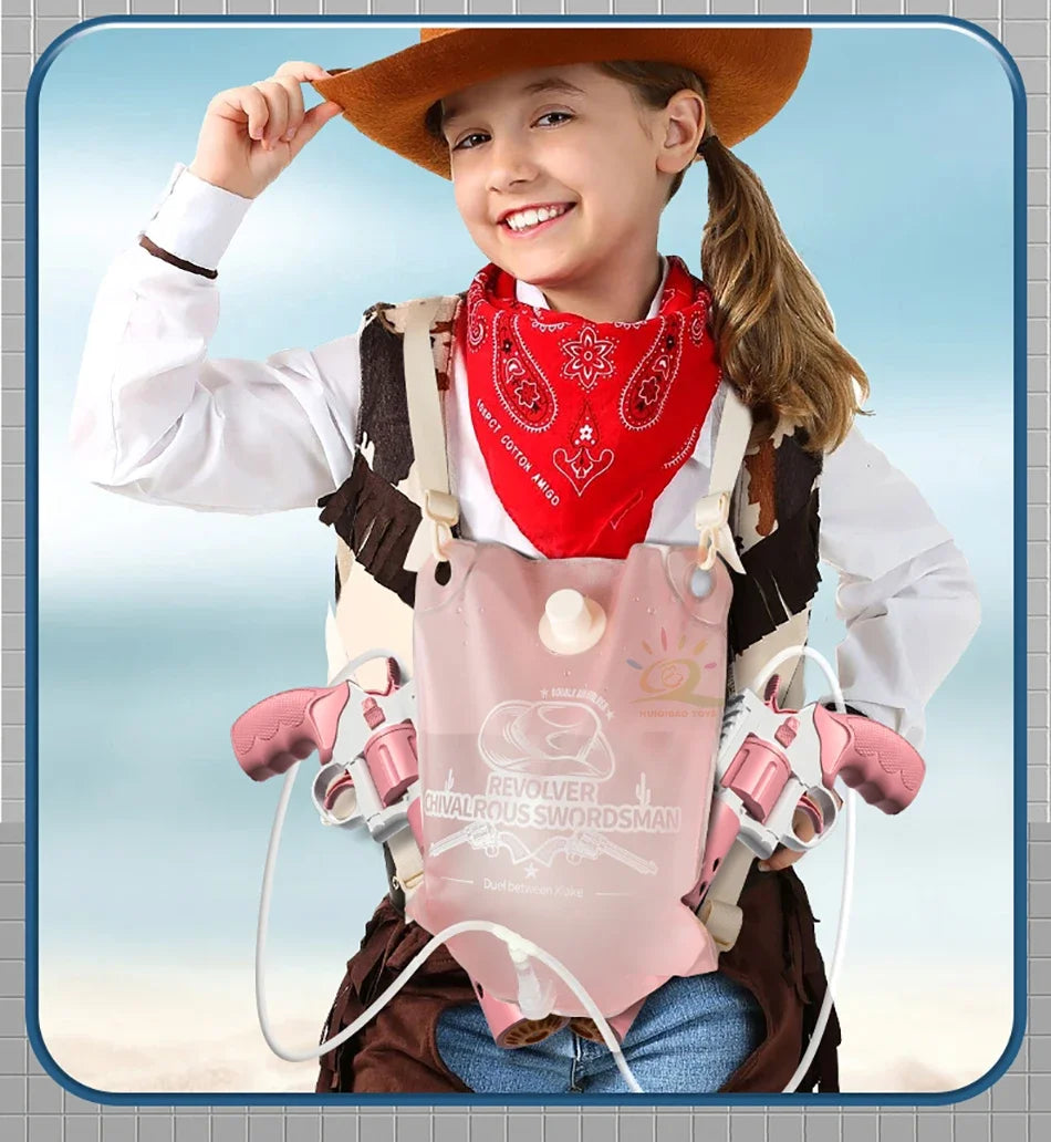 Backpack Electric water gun,Full-Automatic Shooting Water Gun Toys for male Summer Outdoor Beach High-capacity Guns Game Gifts
