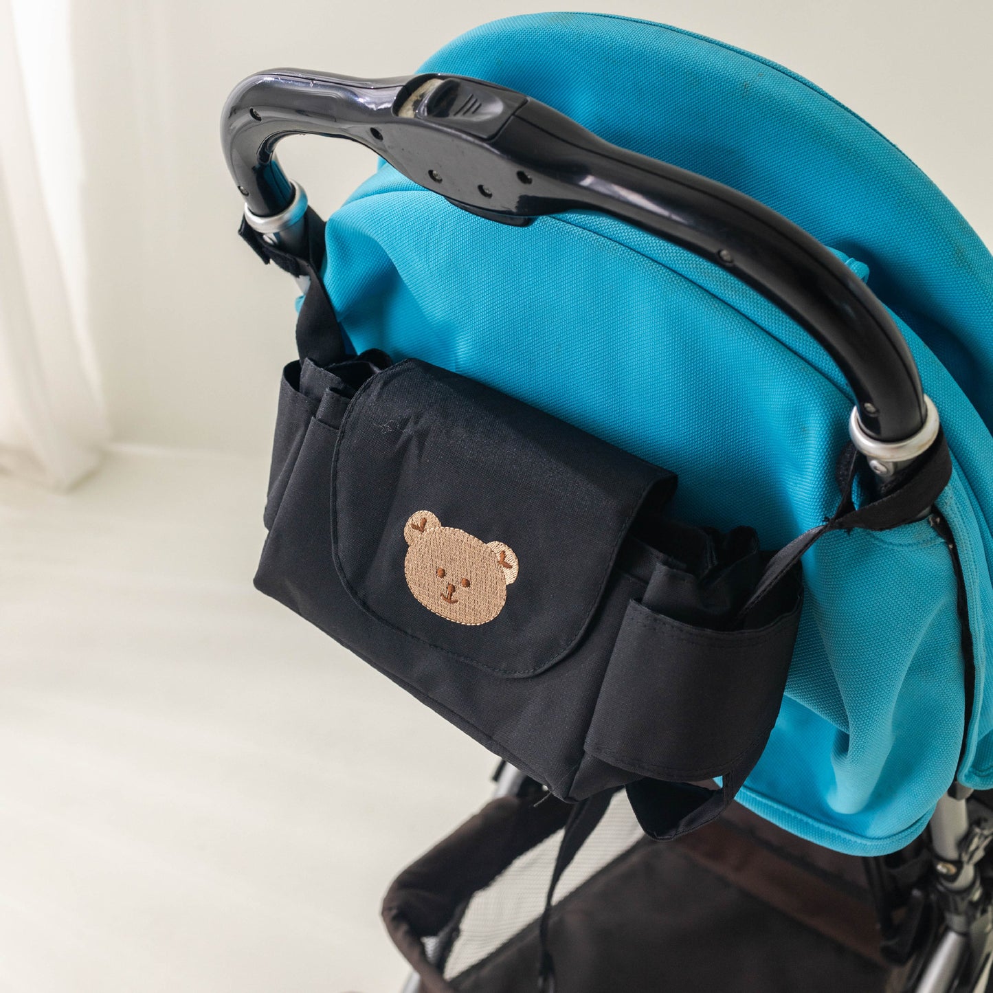 Baby Stroller Bag Pram Organizer Baby Accessories Cup Holder Newborn Trolley Portable Travel Car Bags for Carriages Universal