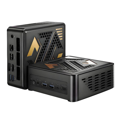 Topton Gaming Mini PC AMD Ryzen AI 9 H 465 HX 370 AI 7 PRO 350 ES USB4 2x2.5G LAN NVMe Windows 11 Office Desktop Computer WiFi6E