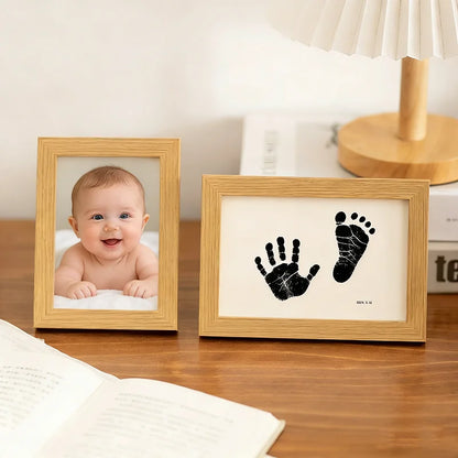 Baby Handprint Footprint Ink Pad Pet Paw Print Kit Non Toxic Clean Touch Safe Inkless Family Keepsake Newborn Baby Birthday Gift