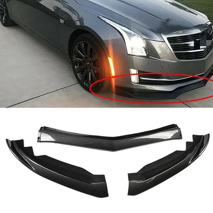 Car Modified Accessories High Quality Bumper Front Lip Body Spoiler Decorative Cover Fit For Cadillac ATS 2015 2016 2017 2018