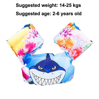 2-6Y Kids Swim Vest Baby Arm Float Circle Swim Trainer Child Swimming Vest Children Swimsuit Swimming Pool Accessories