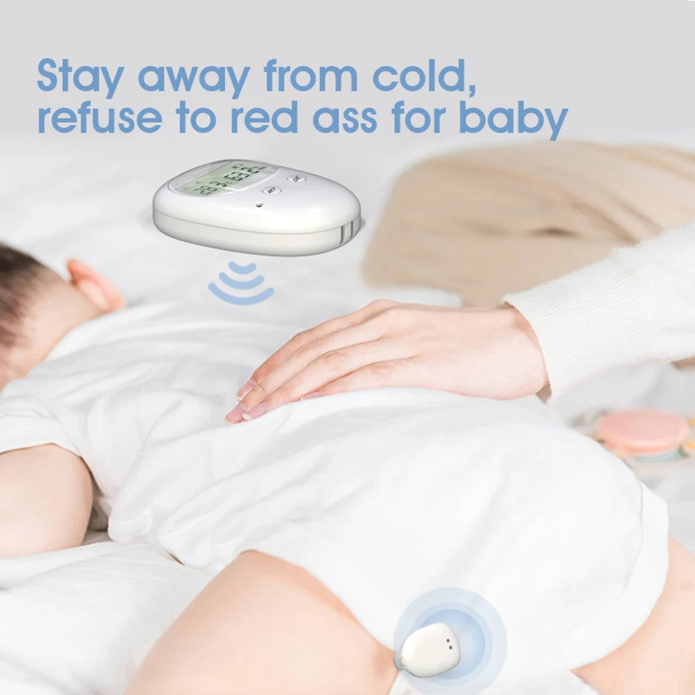 Wireless Bedwetting Alarm Pee Alarm with Receiver10-20M Range Vibration Reminding  for Boys Grils Kids Potty Training Elder Care