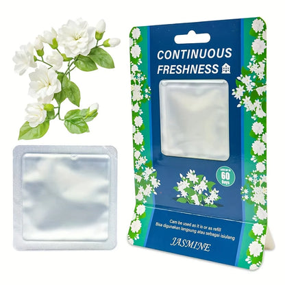 Breathable membrane air freshener sticker, freshens the air, compact design - Freshener for trash cans, suitable for bathrooms