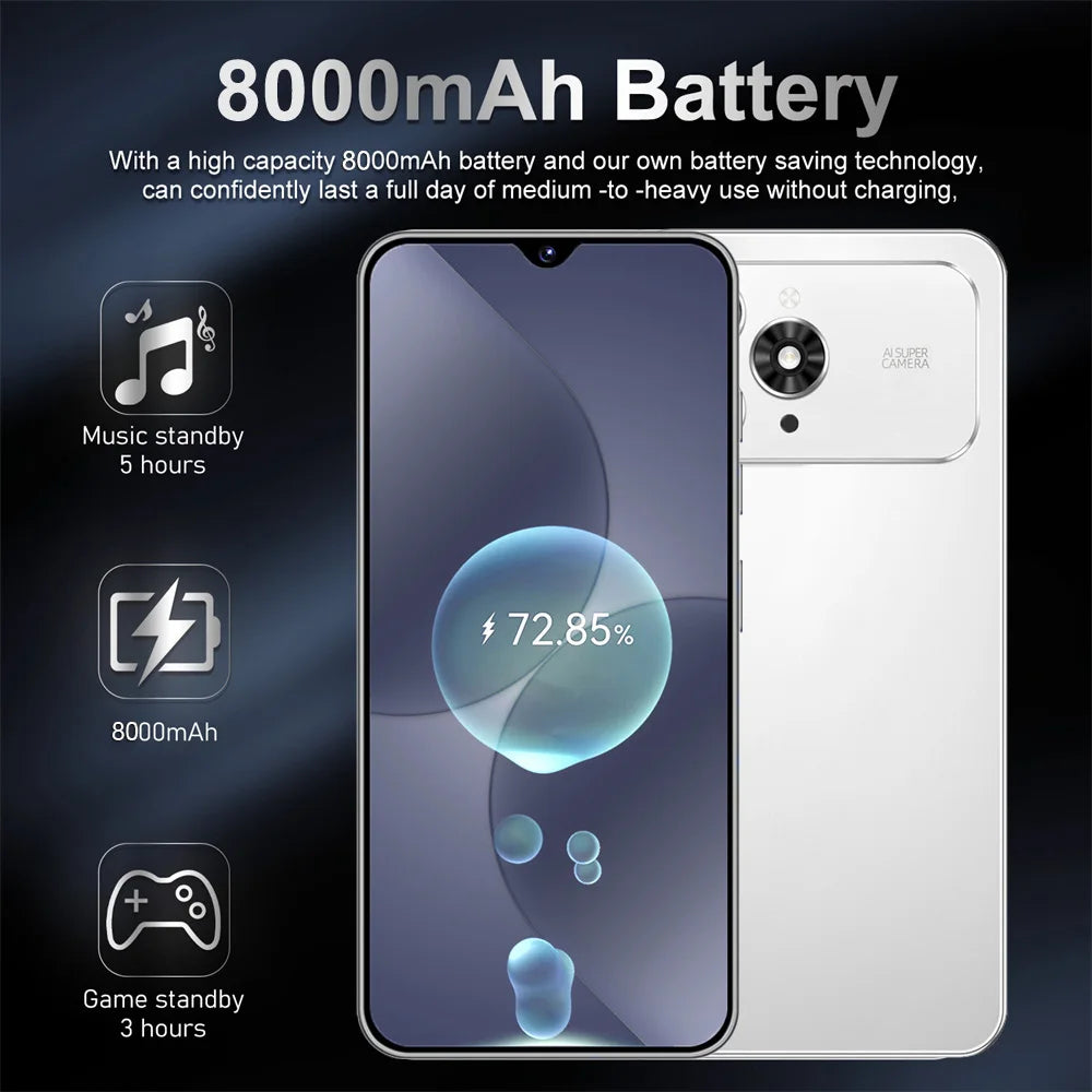 2026 Silicone Protective Covers Are Used for I17 PRO MAX 5G Mobile Cell Phones Accessories 7.0inch Android Smartphone Case