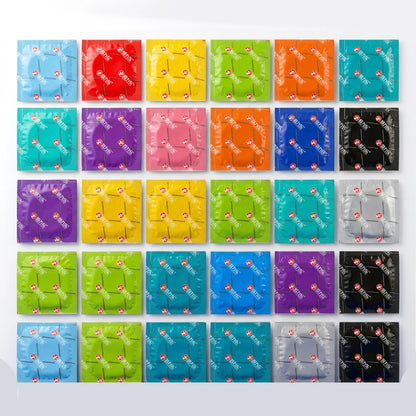 Random Condoms Smooth Surface, Male Safe Sex Health Care, Discreet Package