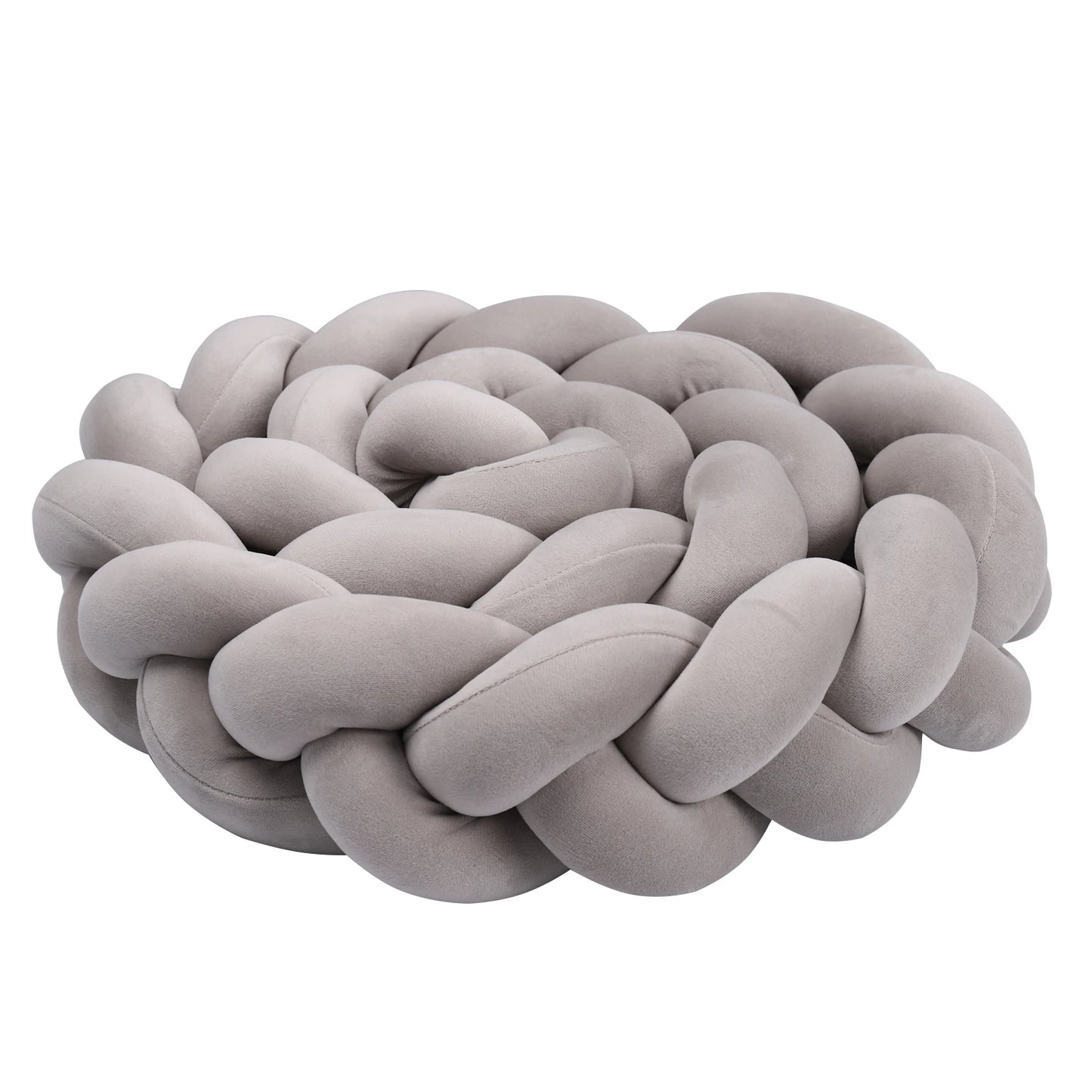 1-4M Baby Bumper Bed Braid Knot Pillow Cushion Bumper for Infant Crib Protector Cot Bumper Room Decor Crib Bedding Braid Set