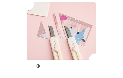 Mr.Paper Mini Portable Cat's Paw Tool Knife Cute Creative Exquisite Handbook Decoration Paper Cutting Stationery Supplies