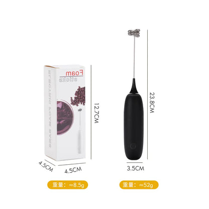 Handheld Electric Milk Frother, USB/Plug Electric Egg Beater, Multi-functional Drink Stirrer for Home Coffee, Milk Foam, Baking