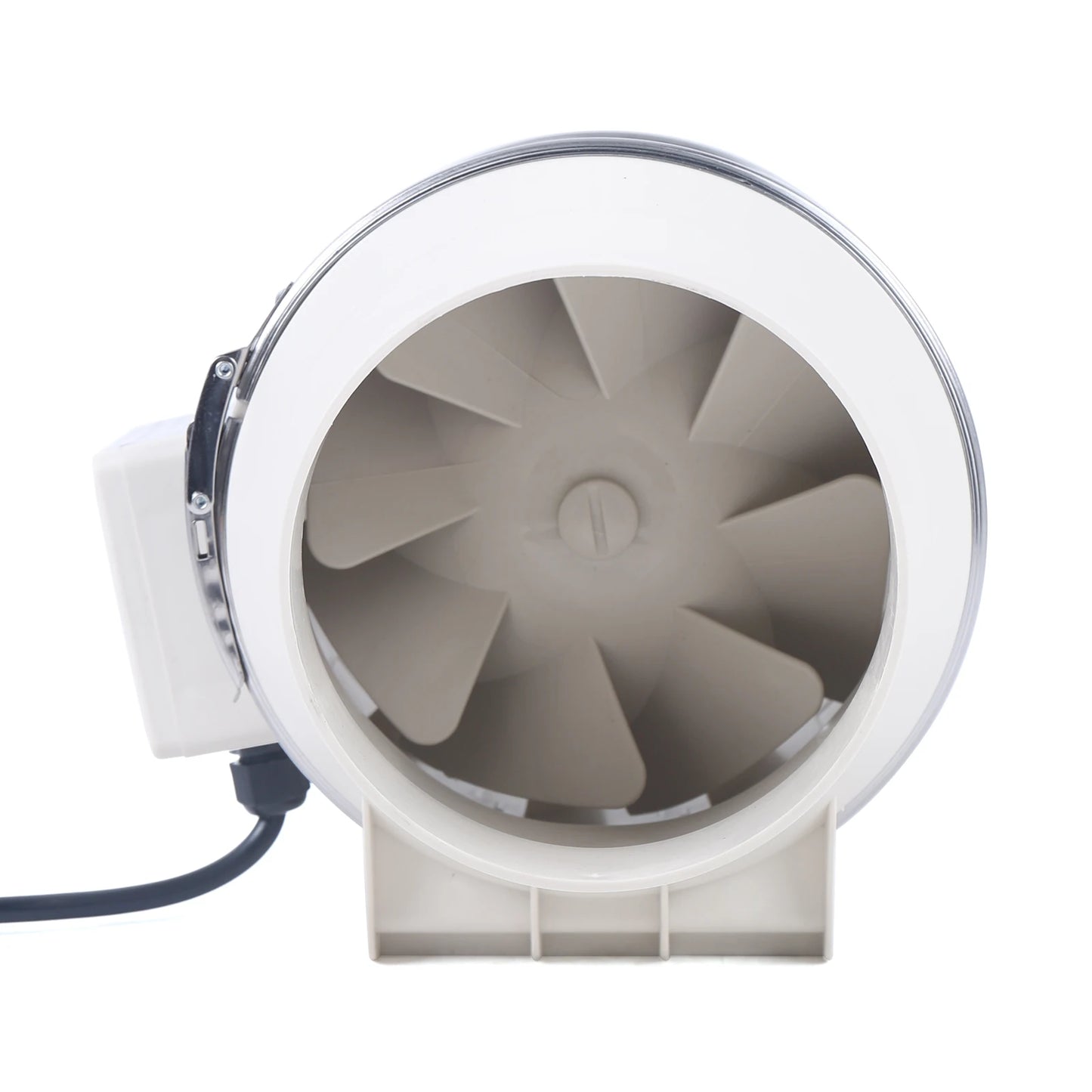 220V Exhaust Fan Silent Duct Ventilation Fan 2600RPM Duct Fan Pipe Extractor for Kitchen Bathroom Toilet (HF-100/HF-150/HF-200)