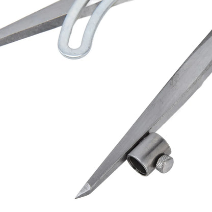 12 Inch / 8 Inch Wing Divider Compass Lockable Wing Design Carbon Steel Geometry Drafting Compass With Pencil Holder