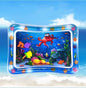 Baby Inflatable Water Play Mat Tummy Time Activity Pad Summer Water Play Mat PVC Early Learning Crawling Exercise Mat for Baby