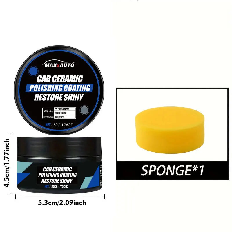 Car Ceramic Nano Polish Coating Wax Liquid Nano Crystal Hydrophobic Layer Scratch Repair Paint Coating Agent Car Polish Wax