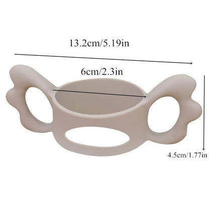 Classic Feeding Bottle Handles Soft Compatible Silicone Baby Nursing Bottles Handles Easy to Carry Handles for Hegen Bottle Size