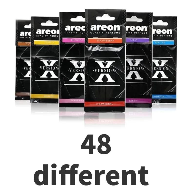 Our High-Quality [Shape X] car air fresheners, which can be used as decorations for car rearview mirrors, are available in sets