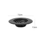 Black Stainless Steel Mesh Sink Strainers Kitchen Bathroom Sink Filters Sink Strainer Drain Hole Filter Trap Waste Screen S/M/L