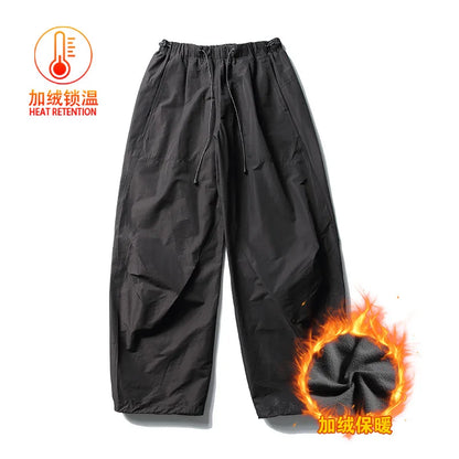 Men Streetwear Fashion Loose Casual Lightweight Quick Dry Sport Pants Women Outdoor Techwear Cargo Baggy Pant Boy Girl Trousers