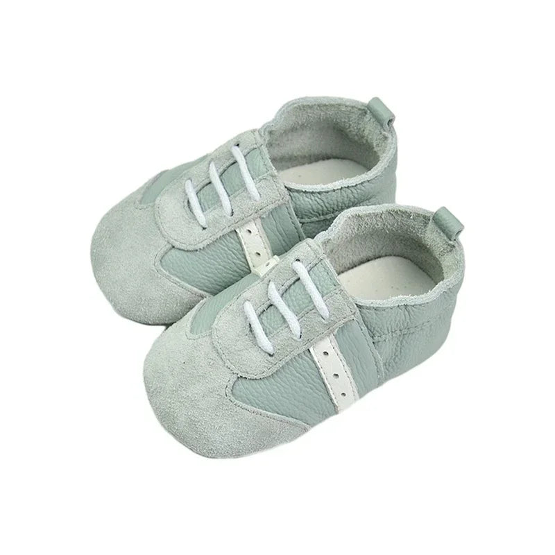 Toddle Baby Shoes Newborn Infant Shoe Boys Girls Soft Genuine First Walkers Baby Moccasins 0-24Months Cowhide Bottom Skid-Proof
