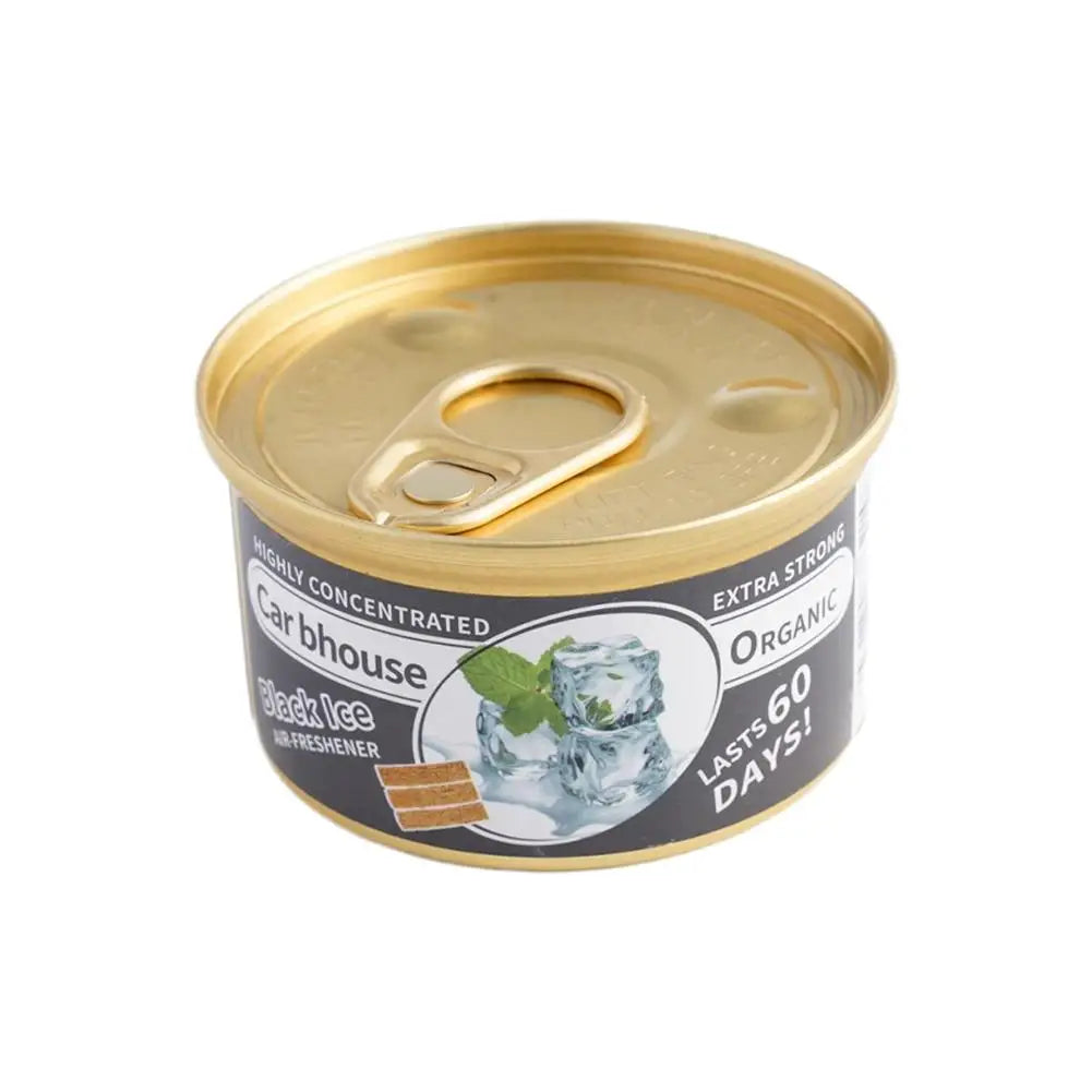 Organic Car Air Freshener Cans Long Lasting Fragrance Fiber Block Odor Eliminator for Auto Home Closet Bubble Gum & Coffe Scent