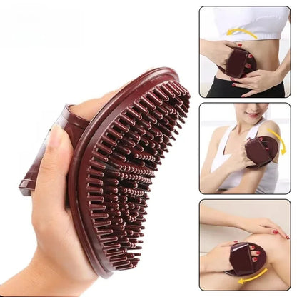 Universal Silicone Meridian Slimming Brush Leg Massage Tool Five Elements Dredging Body Beauty Health Care Scraping Equipment