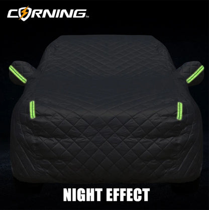 Car Covers Winter Warm Car Cover For Sun And Rain Protection Snow Hail Prevention Full Wrap Car Coats Cotton Fleece Thickened
