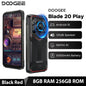 Global Version DOOGEE Blade20 Play 5G Rugged Phone 6.6'' Gemini Al 125dB Speaker 10300mAh Battery NFC Android 15 Mobile Phone
