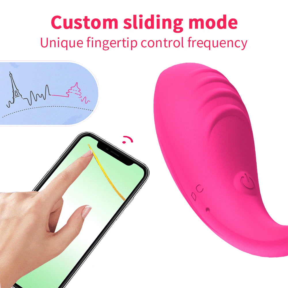 9 Speed APP Controlled Vaginal Vibrators G Spot Anal Vibrating Egg Massager Wearable Stimulator Adult Sex Toys for Women Couple