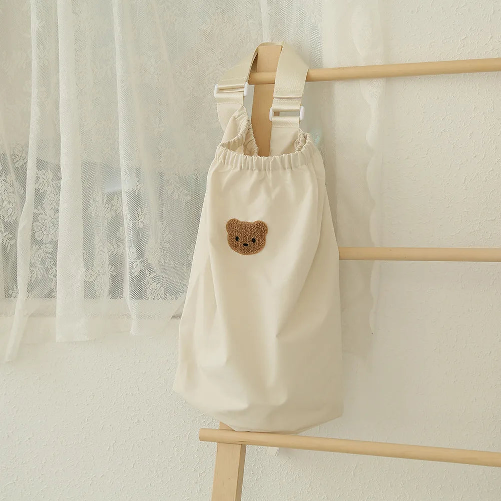 Reusable Washable Baby Milk Bottle Diapers Pouch Outdoor Travel Stroller Hanging Storage Organizer Nappy Storage Bag