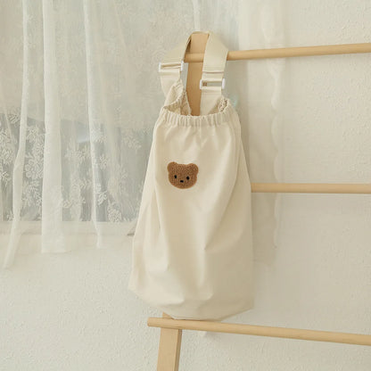 Reusable Washable Baby Milk Bottle Diapers Pouch Outdoor Travel Stroller Hanging Storage Organizer Nappy Storage Bag