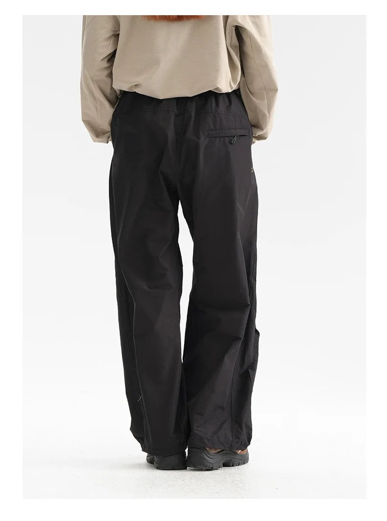 Men Streetwear Fashion Loose Casual Lightweight Quick Dry Sport Pants Women Outdoor Techwear Cargo Baggy Pant Boy Girl Trousers