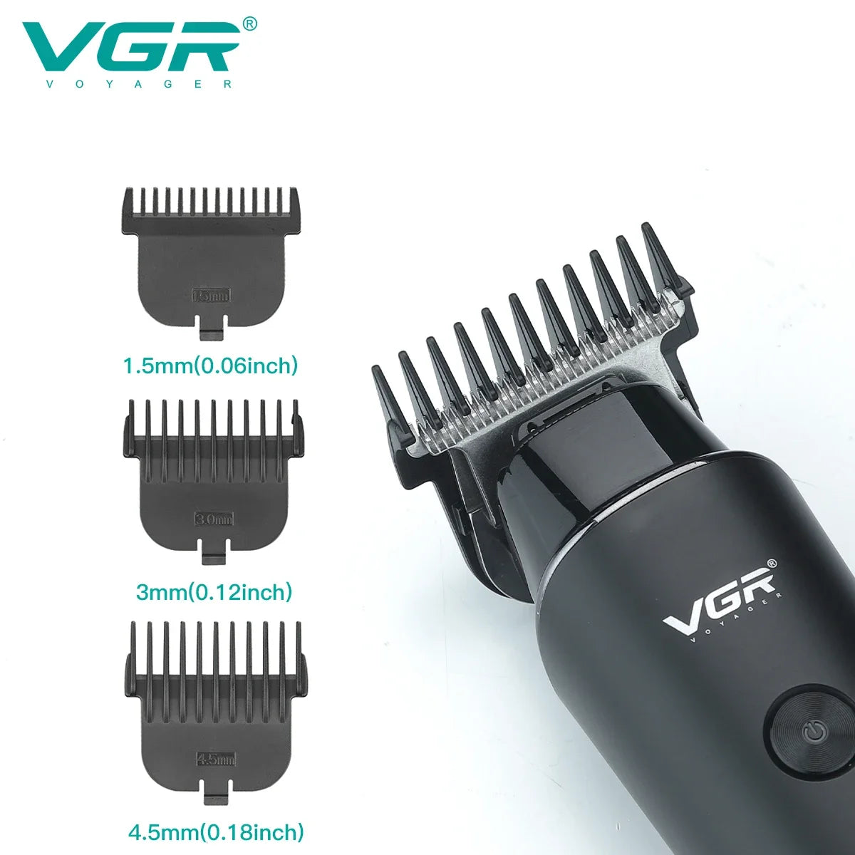 VGR Hair Cutting Electric Hair Clipper Beard Hair Trimmer Haircut Machine Professional Cordless Barber Trimmer for Men V-937