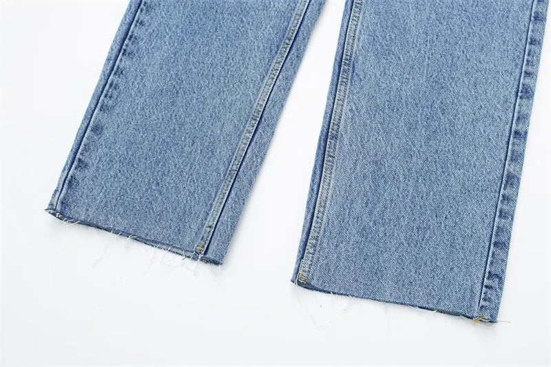 Streetwear Jeans Jumpsuits Fall Clothes 2024 Women Full Sleeve Long Pants Denim Rompers Playsuits One Pieces Set Overalls Outfit