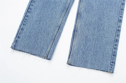 Streetwear Jeans Jumpsuits Fall Clothes 2024 Women Full Sleeve Long Pants Denim Rompers Playsuits One Pieces Set Overalls Outfit