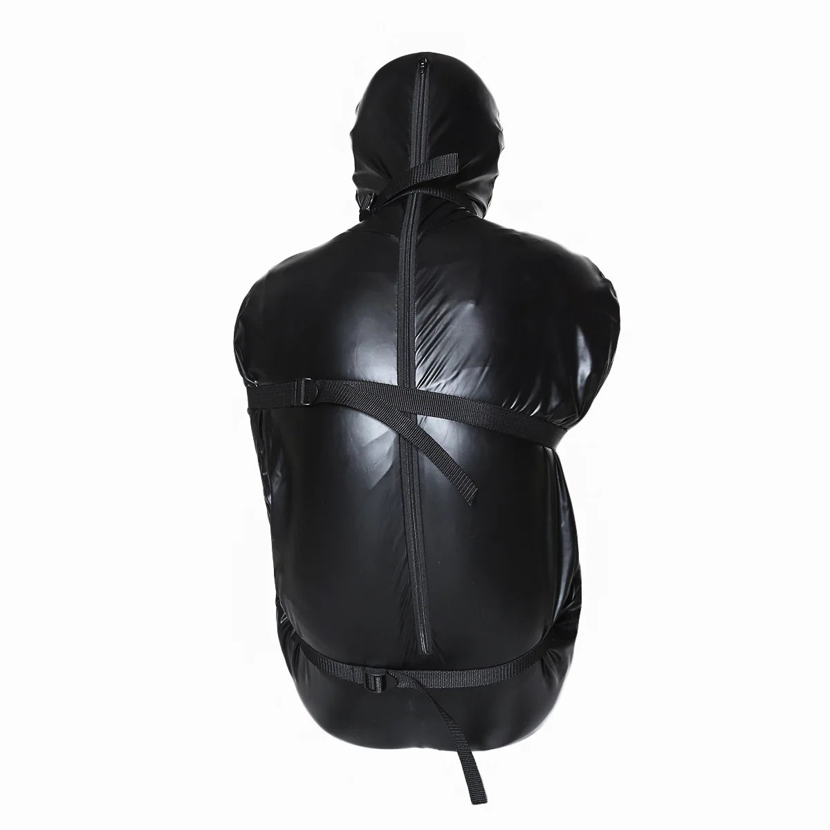Sex Slave Binding Straitjacket Erotic Costume BDSM Bondage Mermaid Mummy Restraint Bags Sleeping Bag Leather Bodysuit Arm Binder
